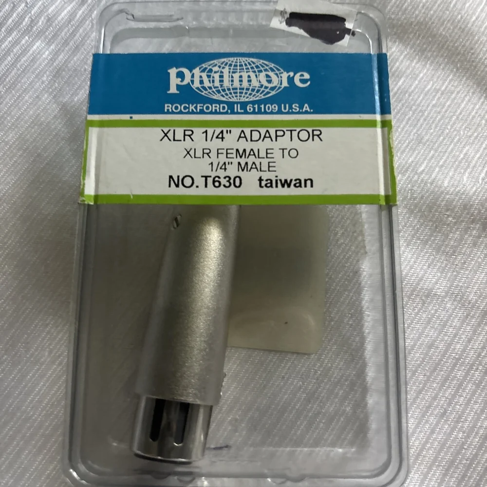 XLR 3-Pin Male to 1/4